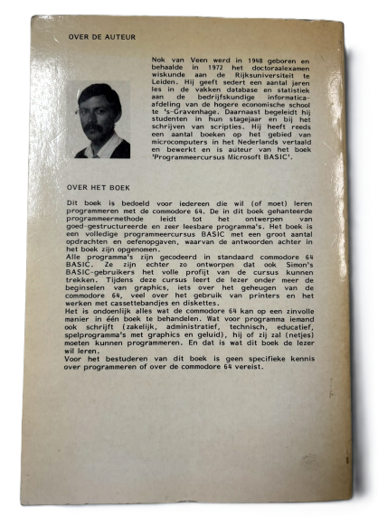 programmeercursus basic on the commodore 64 back